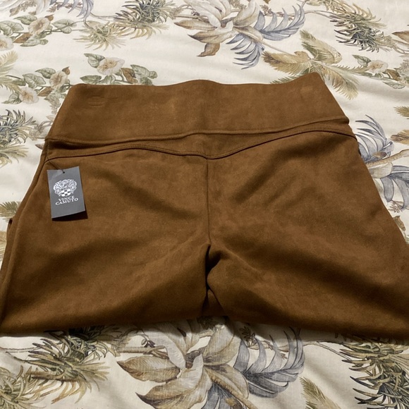 SUEDE LOOK JEGGINGS STRAIGHT LEG BY VINCE CAMUTO  NWT Size M - Picture 4 of 7
